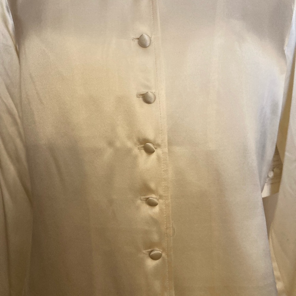 Spenser Jeremy Ivory Silk Tunic Bohemian - Picture 5 of 8